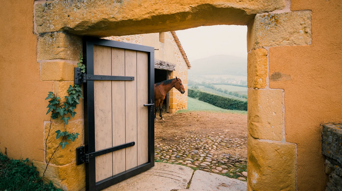 Entrée, JF Performance Horse, centre équestre à Sonnay